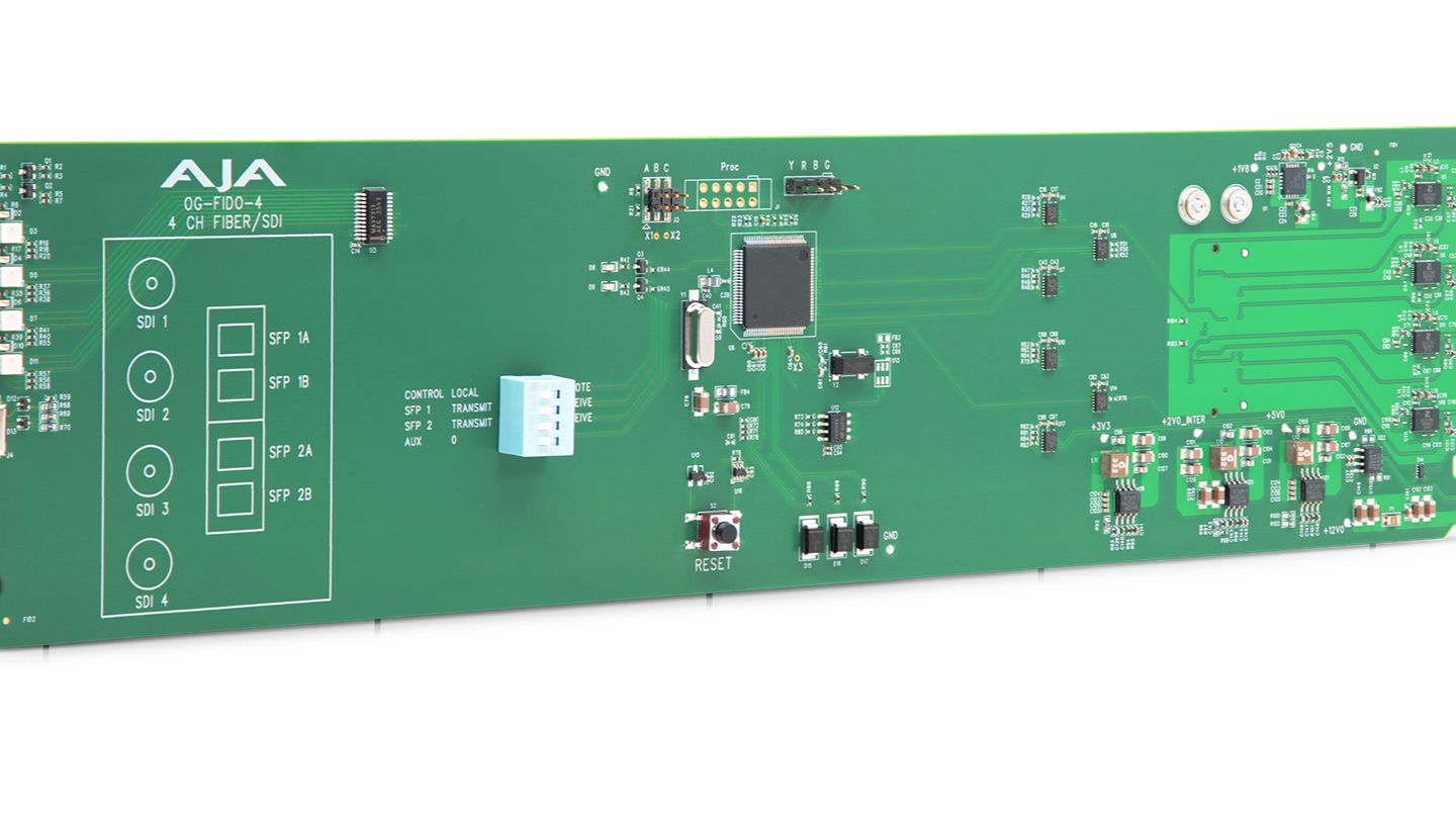 AJA launches SDI/IP bridge and openGear family